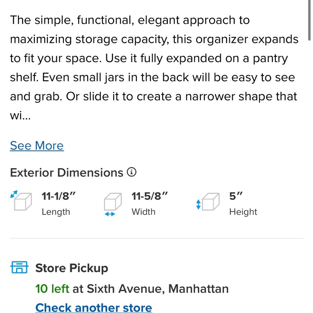 Bamboo 3-Tier Step Spice Rack - Picture 6 of 6